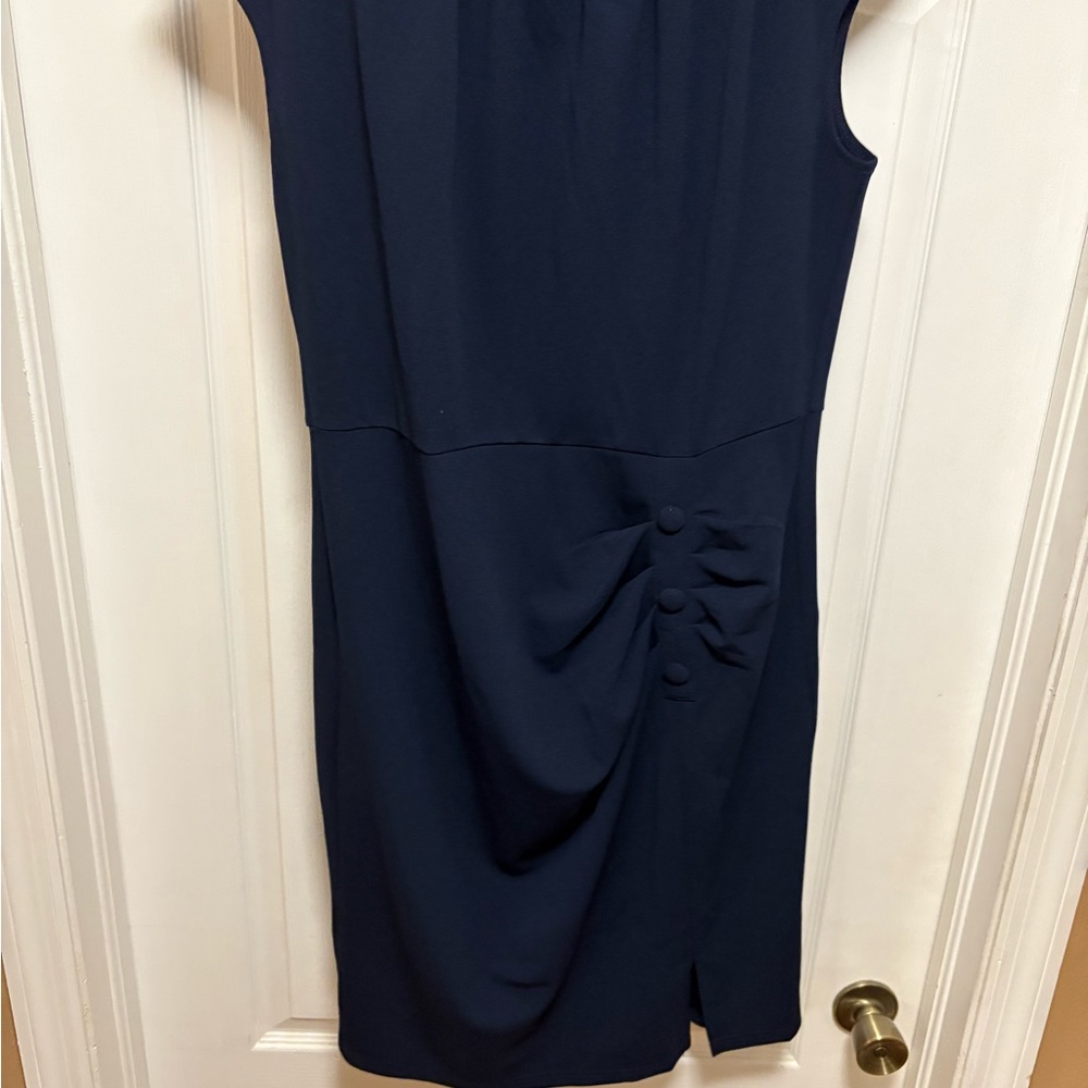 Elegant Navy Blue Dress